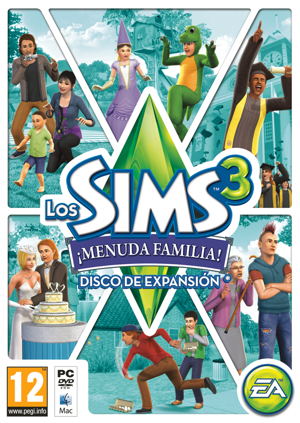 Los Sims 3 Menuda Familia  Disco Expansion Pc